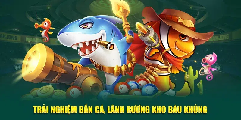 Trải nghiệm bắn cá đại dương cực sống động tại sảnh game 69VN